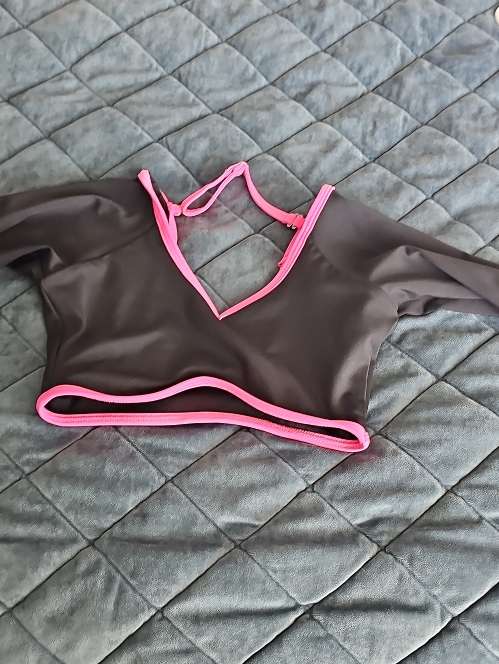Heavenly Long Sleeve Crop - Pop Rock